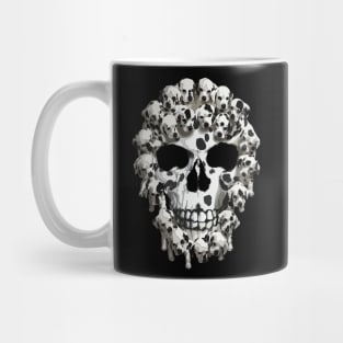 Dalmatian Dog Skull Puppy Skeleton Design Mug